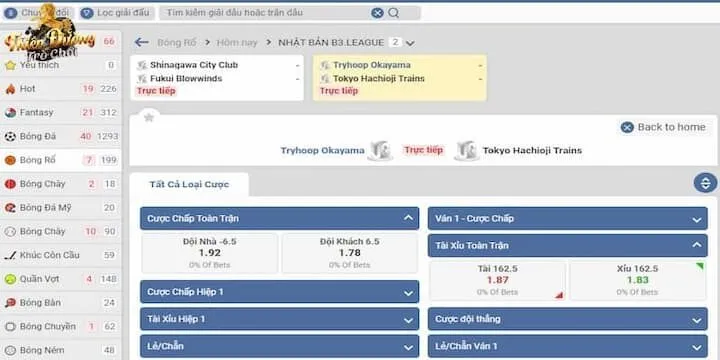 Ưu điểm nổi bật sảnh cược UG Sports TDTC